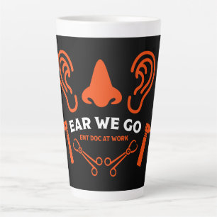 Taza De Café Latte Otolaringología Otorhinolaringólogo