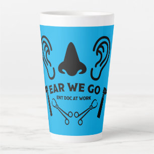 Taza De Café Latte Otolaringología Otorhinolaringólogo