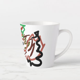 Taza De Café Latte Otoño de erizo