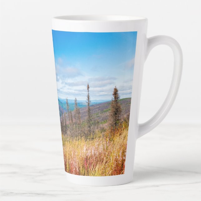 Taza De Café Latte Otoño en Murphy Dome (Derecha)