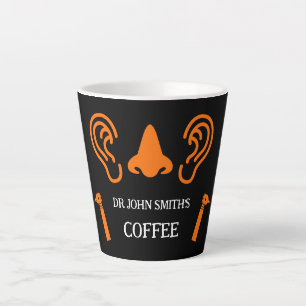 Taza De Café Latte Otorrinolaringología Otorrinolaringólogo