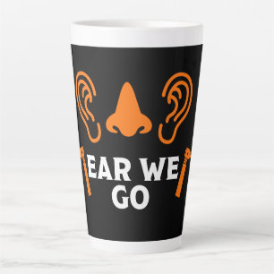 Taza De Café Latte Otorrinolaringología Otorrinolaringólogo ENT   