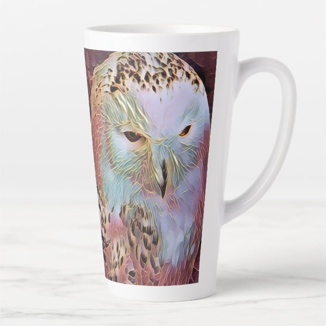 Taza De Café Latte OWL Latte Mug (Derecha)