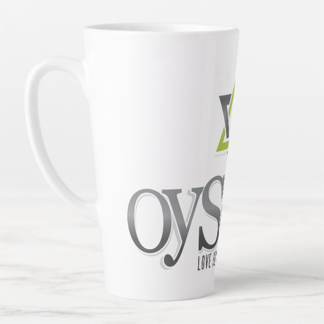 Taza De Café Latte oySongs Latte Mug (Izquierda)