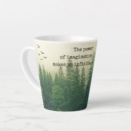 Taza De Café Latte Palabras inspiradoras y motivacionales de John Mui