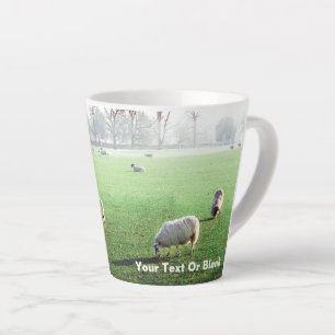 Taza De Café Latte Palacio de Blenheim ovejas