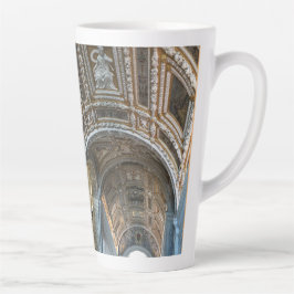 TAZA DE CAFÉ LATTE PALACIO DE DOGE, VENECIA ITALIA