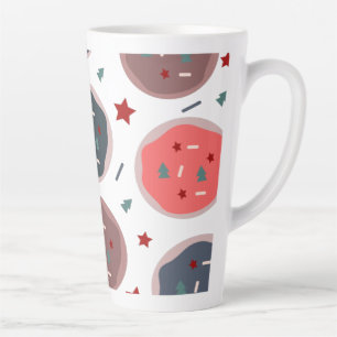 Taza De Café Latte Panadería de Galletas Dulces Sprinkles Cute Café G