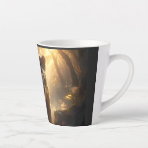 Taza De Café Latte Pantera