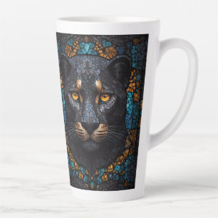 Taza De Café Latte Pantera negra