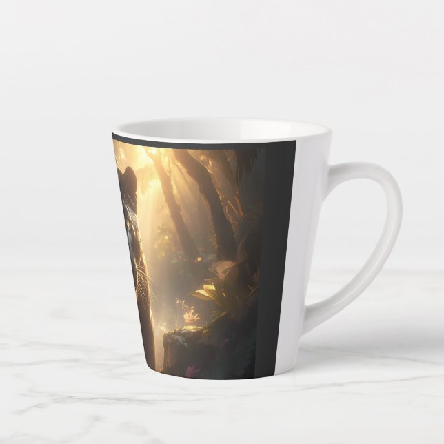 Taza De Café Latte Panther (Derecha)