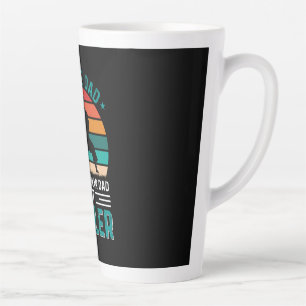 Taza De Café Latte Papá Karate
