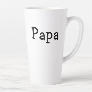 Taza De Café Latte Papa Latte Mug