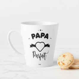 Taza De Café Latte Papá perfecto
