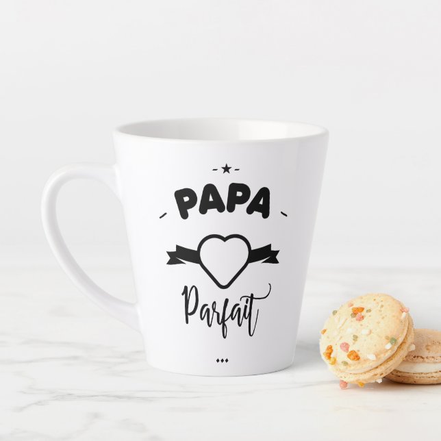 Taza De Café Latte Papá perfecto (In situ)
