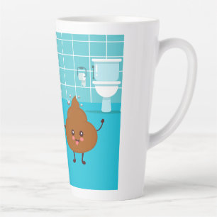 Taza De Café Latte Papel Higiénico y Amigos de la Caca – Amiguitos de