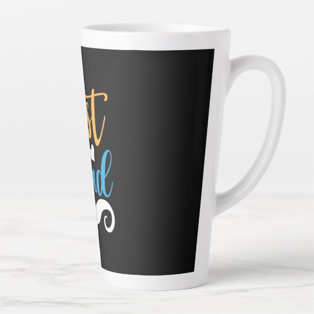 Taza De Café Latte Papi Gift Best Dad (Derecha)