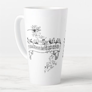 Taza De Café Latte para disfrutar cada momento con tranquilidad.