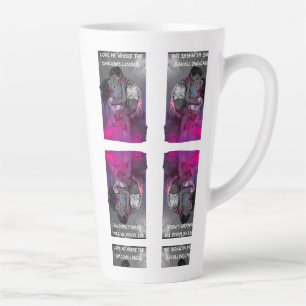 Taza De Café Latte Para los que se enamoran donde la luz se atreve..