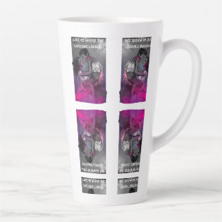 Taza De Café Latte Para los que se enamoran donde la luz se atreve..