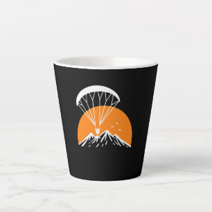 Taza De Café Latte Paramotor Retro Vintage