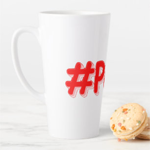 Taza De Café Latte "París". Diseño elegante. ¡Hazte con una en Zazzle