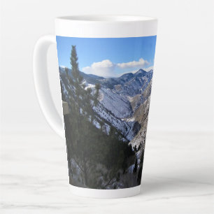Taza De Café Latte Parque Windy Saddle, Golden, Colorado