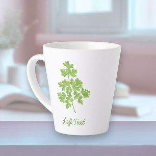 Taza De Café Latte Parsley