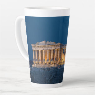 Taza De Café Latte Partenón