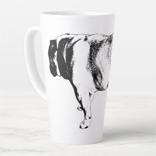 Taza De Café Latte Paso Confiado, Calma Matutina