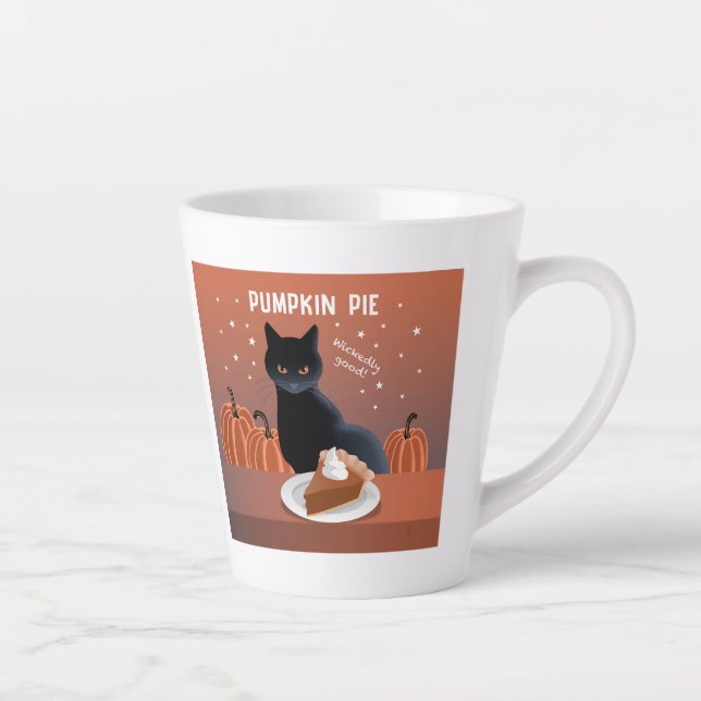 Taza De Café Latte Pastel de Calabaza (Derecha)