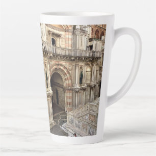 Taza De Café Latte Patio interior DOGE's PALACE, VENECIA ITALIA 2º