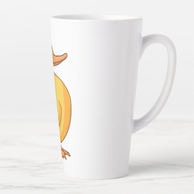 Taza De Café Latte patos, pájaros, dibujos de pato (Derecha)