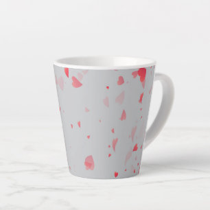 Taza De Café Latte Patrón cardíaco 37