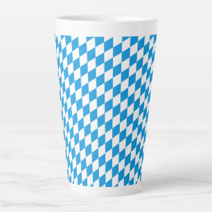 Taza De Café Latte Patrón de colores de la bandera del estado alemán