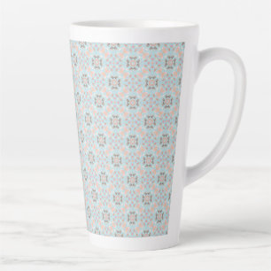 Taza De Café Latte Patrón de concha seamless