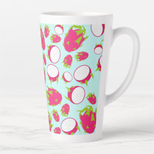 Taza De Café Latte Patrón de fruta dragón