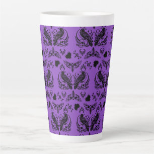 Taza De Café Latte Patrón Gótico Barroco