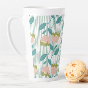 Taza De Café Latte Patrón pastel para ella y para los amantes de la n