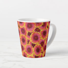 Taza De Café Latte Patrón sin soldadura Gaillardia