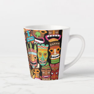 Taza De Café Latte Patrón Tiki