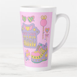 Taza De Café Latte Patrones de los años 90