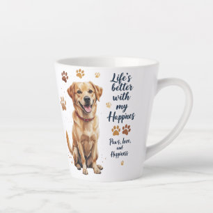 Taza De Café Latte Paws of Joy Latte Mug