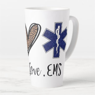 Taza De Café Latte Paz - Amor - EMS