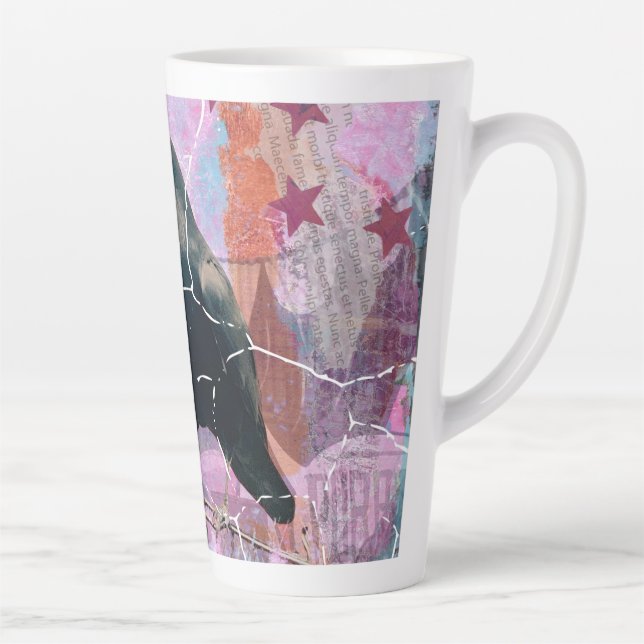 Taza De Café Latte PC2502 - Crow (Derecha)
