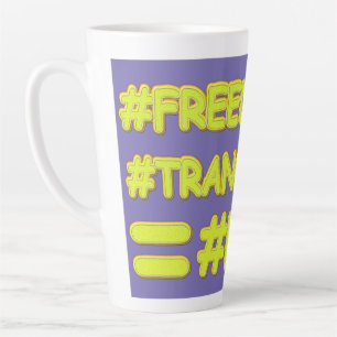 Taza De Café Latte "PEACE FORMULA EQUATION", diseño elegante. ¡Hazte