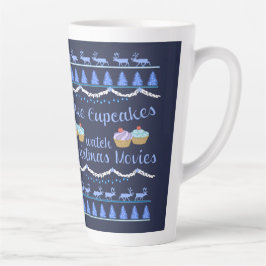 Taza De Café Latte Películas y pasteles de navidades