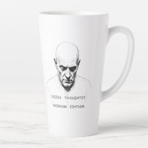 Taza De Café Latte ¿Pensamientos excesivos? Edición Premium