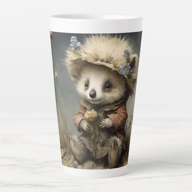 Taza De Café Latte Pequeña Copa Latte (Anverso)