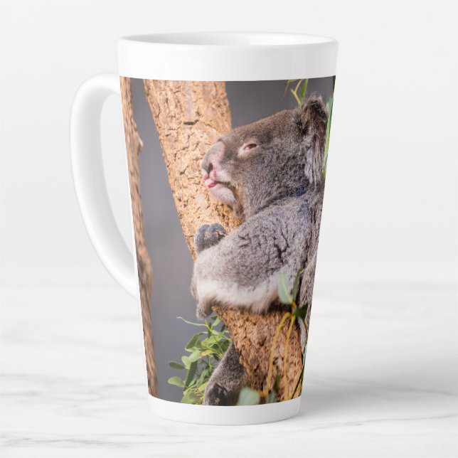 Taza De Café Latte Pequeña koala dulce (Ángulo izquierdo)